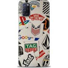 gmotp Oppo A92 Kılıf Hd Baskılı - Off The Wall