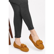 Renkli Butik Safran Kadın Babet