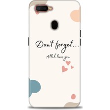 gmotp Oppo Ax7 Kılıf Hd Baskılı - Fragile