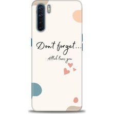 gmotp Oppo A91 / Reno 3 Kılıf Hd Baskılı - Fragile