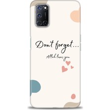 gmotp Oppo A92 Kılıf Hd Baskılı - Fragile
