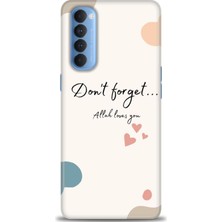 gmotp Oppo Reno 4 Pro Kılıf Hd Baskılı - Fragile