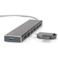 Digitus Da 70241 1 USB 3.0 To 7 Port USB 3.0 5V 3.5A Güç Adaptör