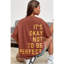 Only Trendwear Unisex It'S Okay Baskılı Tasarım Tshirt