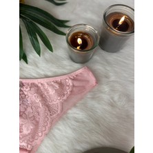 Mila Pembe Taşlı Külot
