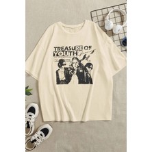 Only Trendwear Unisex Treasure Of Youth Baskılı Tasarım Tshirt