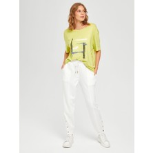 Faik Sönmez Relax Paçası Çıtçıt Detaylı Örme Eşofman Alt 67801