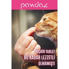 Pawdaz Dermatablet - Kediler ve Köpekler Için Ödül Maması Lezzetinde Deri ve Tüy Sağlığı Desteği