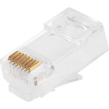 Ayt Powermaster Rj 45 Cat6 Soket 8p/8c 100 Adet Ethernet Soketi Internet Jack