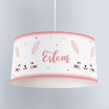 instababyrooms Çocuk Odası Dijital Baskılı Tekli Modern Sarkıt Avize Special Model 0095