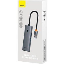 Baseus Ultrajoy 4'ü 1 Arada (Hub Usb) 3.0, Usb-A ve RJ45 Ethernet Girişli