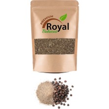 Royal Baharat Karabiber Çekilmiş Deluxe Seri Organik Lezzetli 200 gr