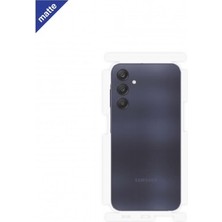 Wrapsol Samsung Galaxy A25 5g Mat Arka ve Yan Koruyucu Poliüretan Film