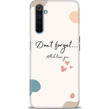 gmotp Realme 6 Pro Kılıf Hd Baskılı - Fragile