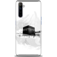 gmotp Realme 6 Kılıf Hd Baskılı - Kabe-I Münevvere