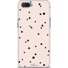 gmotp Realme C2 Kılıf Hd Baskılı - Puantiye