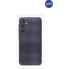 Wrapsol Samsung Galaxy A25 5g Mat Arka ve Yan Koruyucu Tpu Film