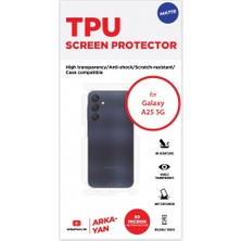 Wrapsol Samsung Galaxy A25 5g Mat Arka ve Yan Koruyucu Tpu Film