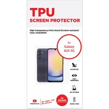 Wrapsol Samsung Galaxy A25 5g Ön, Arka ve Yan 360 Derece Tam Kaplama Tpu Film