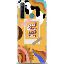 gmotp Realme 6i Kılıf Hd Baskılı - Take Time