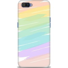 gmotp Realme C2 Kılıf Hd Baskılı - Renk Paleti