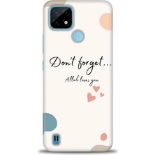 gmotp Realme C21 Kılıf Hd Baskılı - Fragile