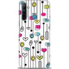 gmotp Realme 5i Kılıf Hd Baskılı - Lambalar