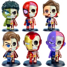 Figür-Avengers-Oyuncak Bebek Modeli Süs Seti (Yurt Dışından)