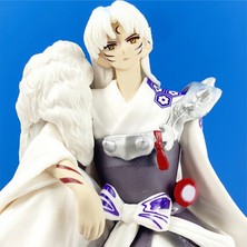 Inuyasha Sesshomaru-Oturan Poz-El Modeli Heykel Süsleri (Yurt Dışından)