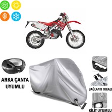Autoes Hm Moto Cre 125 Six Competiton Branda Motosiklet Brandası Arka Çanta Bağlantı ve Kilit Uyumlu