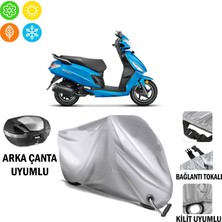 Autoes Hero Dash 125 Branda Motosiklet Brandası Arka Çanta Bağlantı ve Kilit Uyumlu