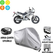 Autoes Yamaha Tdr 125R Branda Motosiklet Brandası Arka Çanta Bağlantı ve Kilit Uyumlu