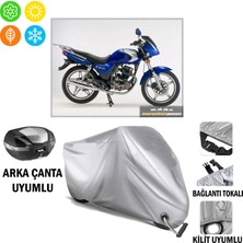 Autoes Ramzey Qm 125 T Branda Motosiklet Brandası Arka Çanta Bağlantı ve Kilit Uyumlu