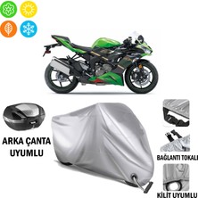 Autoes Kawasaki Ninja Zx-6 R Branda Motosiklet Brandası Arka Çanta Bağlantı ve Kilit Uyumlu