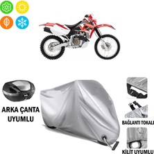 Autoes Honda Xr 600 R Branda Motosiklet Brandası Arka Çanta Bağlantı ve Kilit Uyumlu