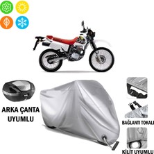 Autoes Honda Xlr 125 Branda Motosiklet Brandası Arka Çanta Bağlantı ve Kilit Uyumlu