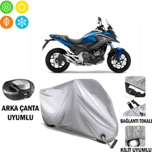 Autoes Honda Nc 750X Dct Branda Motosiklet Brandası Arka Çanta Bağlantı ve Kilit Uyumlu