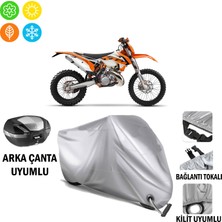 Autoes Ktm 200 Exc Branda Motosiklet Brandası Arka Çanta Bağlantı ve Kilit Uyumlu