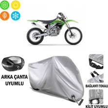 Autoes Kawasaki Klx 450 R Branda Motosiklet Brandası Arka Çanta Bağlantı ve Kilit Uyumlu