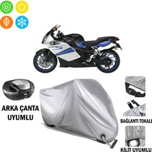Autoes Bmw K1200 S Branda Motosiklet Brandası Arka Çanta Bağlantı ve Kilit Uyumlu