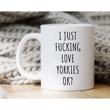 Bexdore Yorkie Kupa, Yorkie Hediye, Sevgiliye Hediye, Yorkie Sahibi Hediye, Yorkie Coff-Ingilizce Kupa