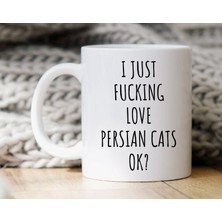 Bexdore Iran Kedilerini Seviyorum Kupa - Iran Kedisi Kupa - Iran Kedisi Ingilizce Kupa