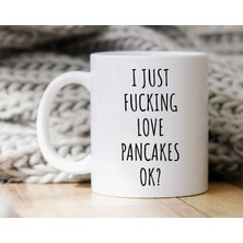 Bexdore Krepleri Çok Seviyorum Tamam Kupa - Sevgilisine Hediye - Gözleme Kupa - Ingilizce Kupa Bardağı