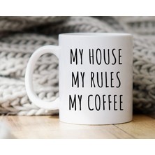 Bexdore Komik Kahve Kupa, Kahve Kupa, Kahve Severler Hediye, Kurallarım Kupa, Ingilizce Kupa Bardak