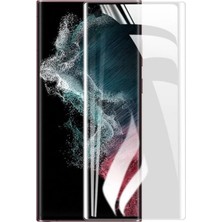 HANPORIUM Infinix Zero 30 5G Kavisli Ekran Koruyucu Nano Pet Film - Ultra Darbe Emici Etkin Koruma - Ekranı Tam Kaplar