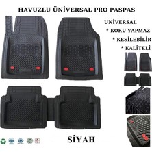 YNSS Ford Connect 2009 Havuzlu Üniversal Paspas Siyah