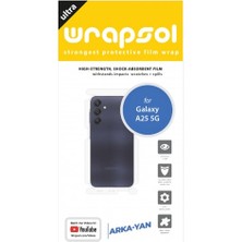 Wrapsol Samsung Galaxy A25 5g Arka ve Yan Koruyucu Poliüretan Film