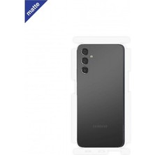 Wrapsol Samsung Galaxy A15 Mat Arka ve Yan Koruyucu Poliüretan Film