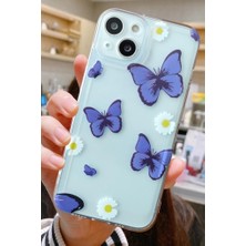 3gen Case İphone 13- İphone 14 Uyumlu Desenli Şeffaf Silikon Kılıf