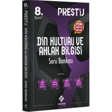 Ekstra Yayınları 8.sınıf Prestij Din Kültürü ve Ahlak Bilgisi Soru Bankası Zor Seviye
